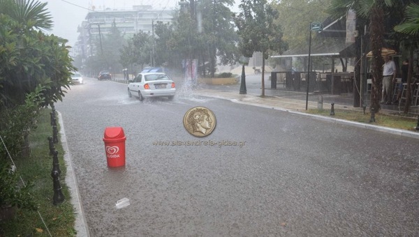 Έκτακτο δελτίο καιρού για βροχές, καταιγίδες και χαλάζι