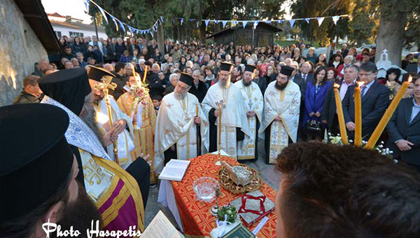 Πάνδημη η συμμετοχή των πιστών στην επαναλειτουργία του Ι.Ν. Αγ. Αθανασίου Αιγινίου (φώτο)