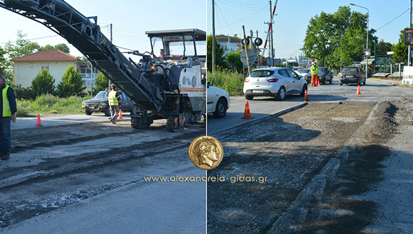 Ξεκίνησαν επιτέλους εργασίες σε δρόμο που ταλαιπωρεί όλους μας (εικόνες-βίντεο)