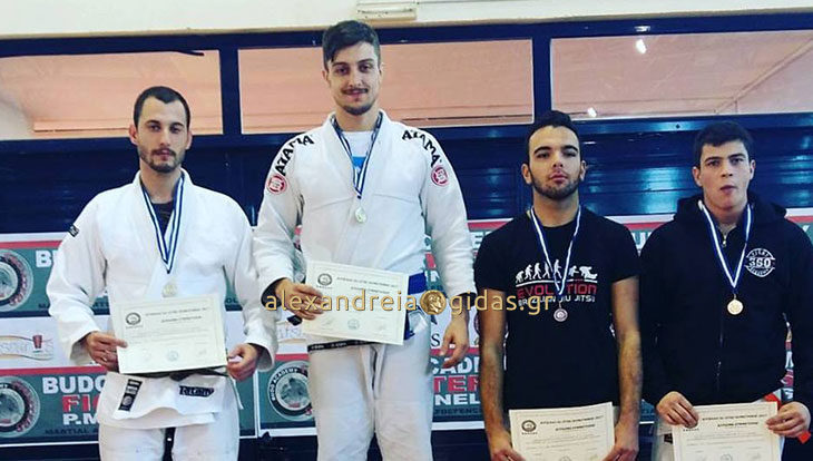 Χρυσός στο κύπελλο Θράκης στο Jiu Jitsu o Αντώνης Κούγκας από την Αλεξάνδρεια!