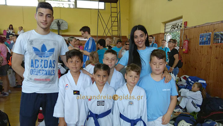 Εμπειρίες στο Tae Kwon Do για τους μικρούς αθλητές του ΦΙΛΙΠΠΟΥ Αλεξάνδρειας στα Kinder Games (φώτο)