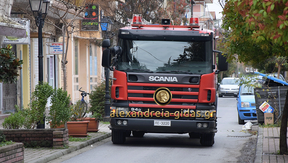 Σειρήνες και όχημα της πυροσβεστικής στο κέντρο της Αλεξάνδρειας – τι συνέβη; (φώτο)