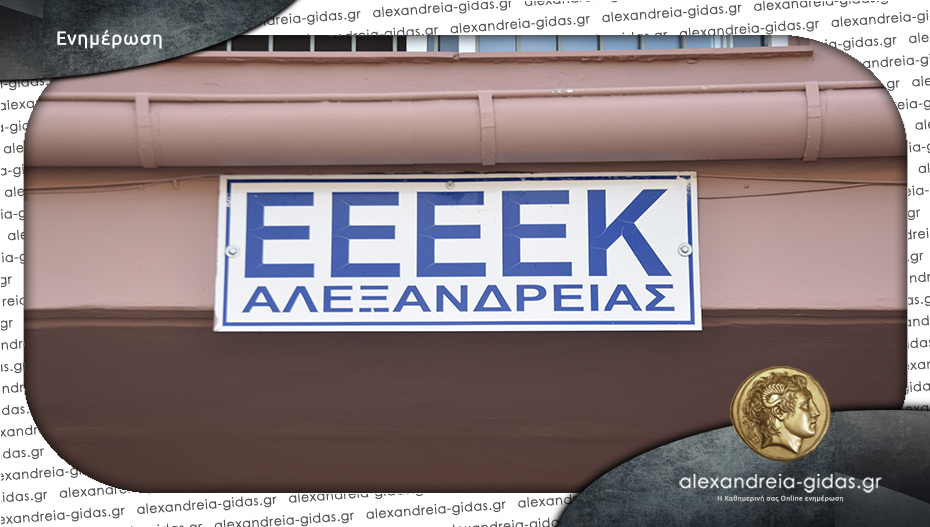 Ευχαριστήρια Επιστολή από το ΕΕΕΕΚ Αλεξάνδρειας προς το Κέντρο Υγείας