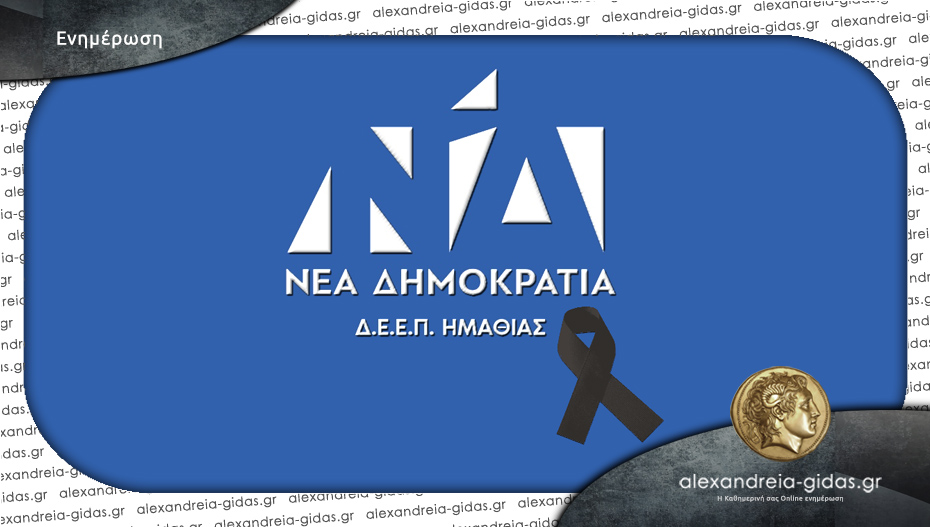 Συλλυπητήριο μήνυμα Δ.Ε.Ε.Π. Ν.Δ. Ημαθίας για τον θάνατο του Χρήστου Πατσίκα