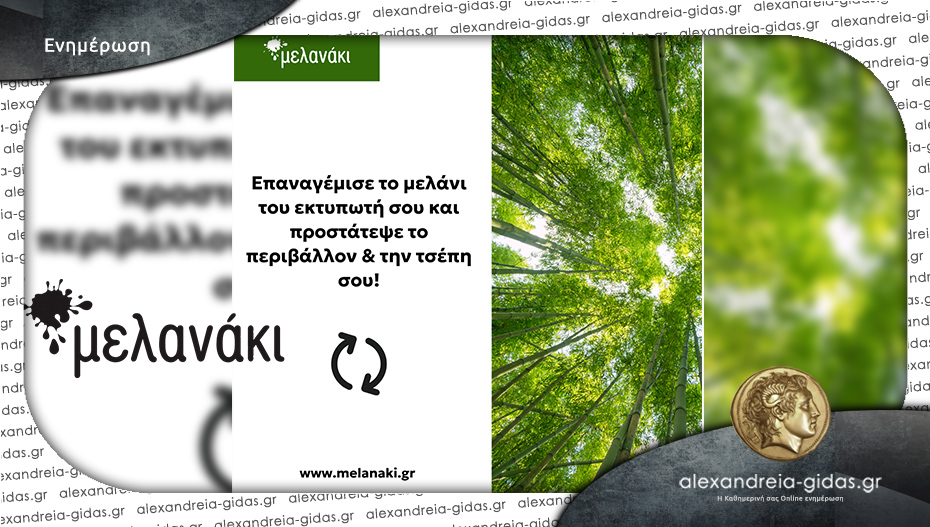 “Μελανάκι” σε Αλεξάνδρεια και Βέροια: Κάνε το έξυπνο βήμα και επαναγέμισε μελάνι του εκτυπωτή σου!